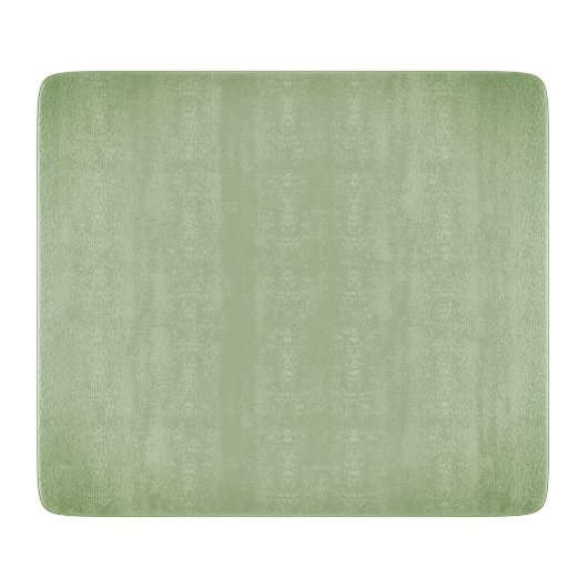 Solid Jade Green Celadon Schneidebrett (Vorderseite)