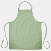 Solid Jade Green Celadon Schürze (Vorderseite)
