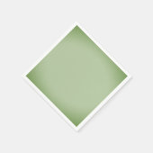 Solid Jade Green Celadon Serviette (Ecke)