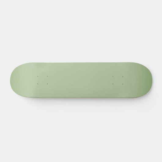 Solid Jade Green Celadon Skateboard (Horizontal)