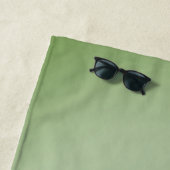 Solid Jade Green Celadon Strandtuch (Beispiel)