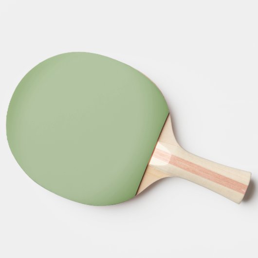 Solid Jade Green Celadon Tischtennis Schläger (Seitenansicht)