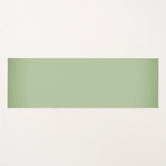 Solid Jade Green Celadon  Yogamatte (Vorderseite (Horizontal))