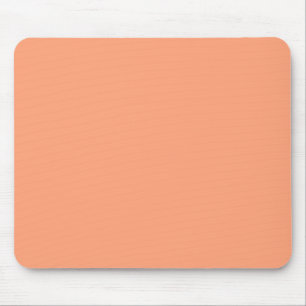 Solid Lachs Rosa Farbhintergrund anpassbar Mousepad