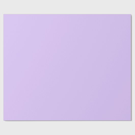 Solid Lavender-Geschenk Geschenkpapier (Flach)