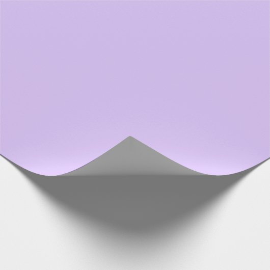 Solid Lavender-Geschenk Geschenkpapier (Ecke)