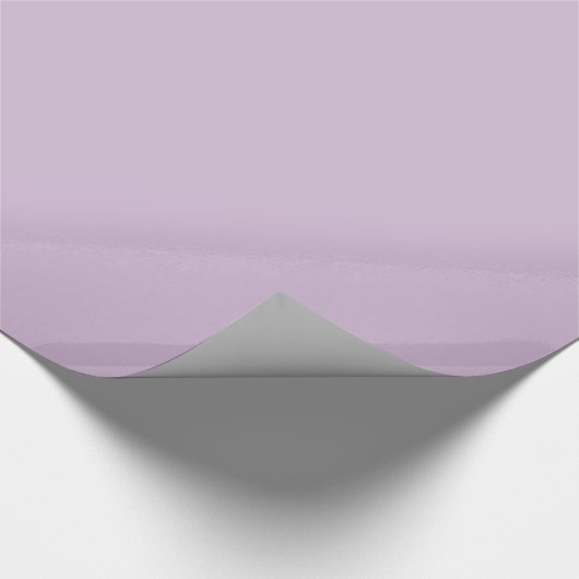 Solid Lavender Geschenkpapier (Ecke)