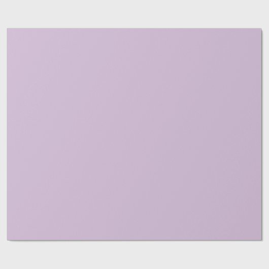 Solid Lavender Geschenkpapier (Flach)