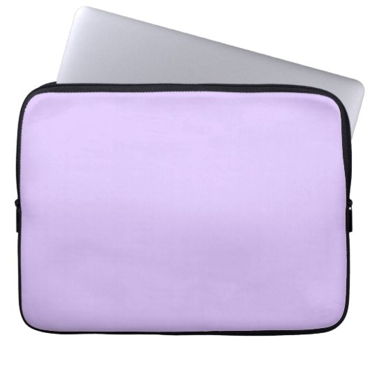 Solid Lavender Laptopschutzhülle (Vorderseite)