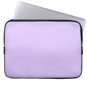 Solid Lavender Laptopschutzhülle (Vorderseite)
