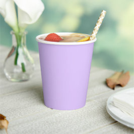 Solid Lavender Pappbecher