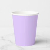 Solid Lavender Pappbecher (Rechts)