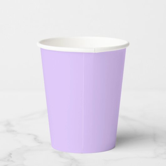 Solid Lavender Pappbecher (Rechts)