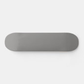 Solid Light Gray Skateboard (Horizontal)