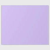 Solid Light Misty Lila Geschenkpapier (Flach)