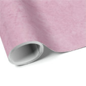 Solid Light Pink / Dusty Pink Gift Wrap Paper Geschenkpapier (Rolleneckpunkt)
