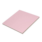 Solid Light Pink Fliese (Seite)