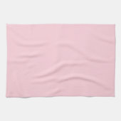 Solid Light Pink Handtuch (Horizontal)