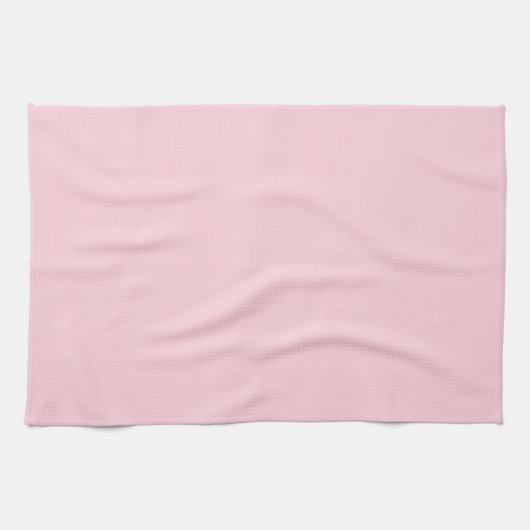 Solid Light Pink Handtuch (Horizontal)