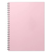 Solid Light Pink Notizblock (Vorderseite)