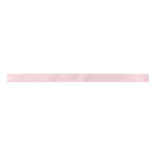 Solid Light Pink Ribbon Satinband (Vorderseite)