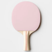 Solid Light Pink Tischtennis Schläger (Rückseite)