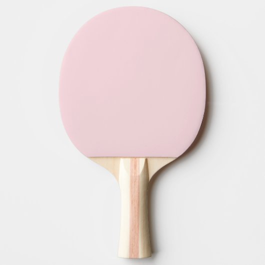 Solid Light Pink Tischtennis Schläger (Vorderseite)