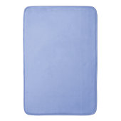 Solid Light Ultramarine Blue Bath Mat Badematte (Vorderseite Vertikal)