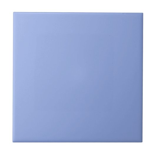 Solid Light Ultramarine Blue Fliese (Vorderseite)
