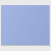 Solid Light Ultramarine Blue Geschenkpapier (Flach)