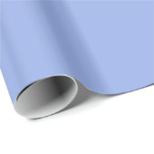 Solid Light Ultramarine Blue Geschenkpapier (Rolleneckpunkt)