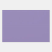 Solid Lila Mountain Majesty Geschenkpapier Set (Vorderseite)