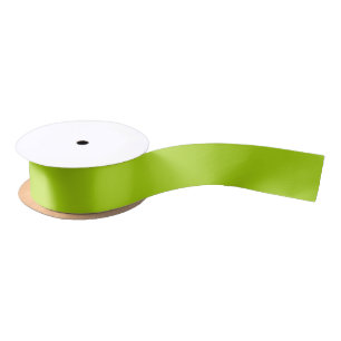 Solid Lime Green Color 1,5 Zoll Satinband