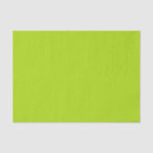 Solid Lime Green Color Seidenpapier (Vorderseite)