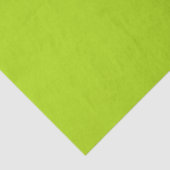 Solid Lime Green Color Seidenpapier (Ausschnitt)