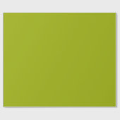 Solid Limeade Green Geschenkpapier (Flach)