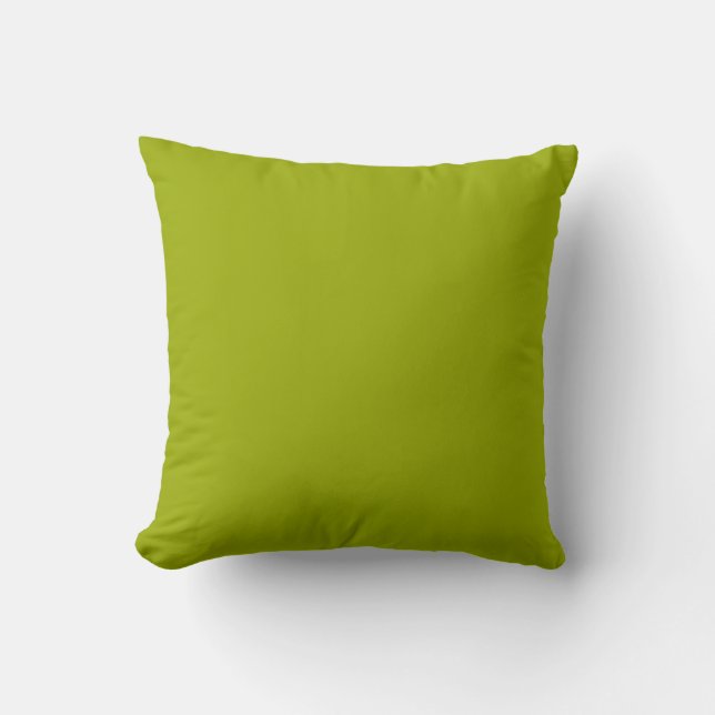 Solid Limeade Green Kissen (Vorderseite)