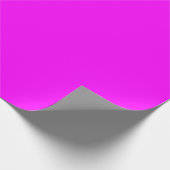 Solid magenta fuchsia geschenkpapier (Ecke)