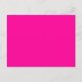 Solid Magenta Hintergrund Web Color FF0099 Postkarte (Vorderseite)