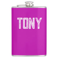 Solid Magenta Individuelle Name Monogram