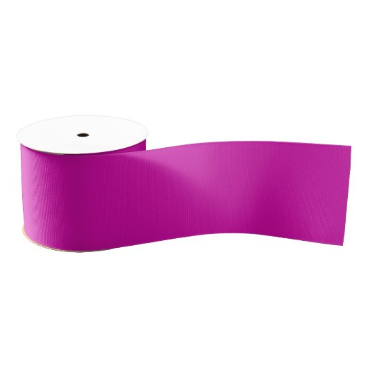 Solid Magenta Ribbon Ripsband (Spule)