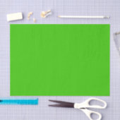 SOLID MARDI GRAS GREEN SEIDENPAPIER (Handwerk)