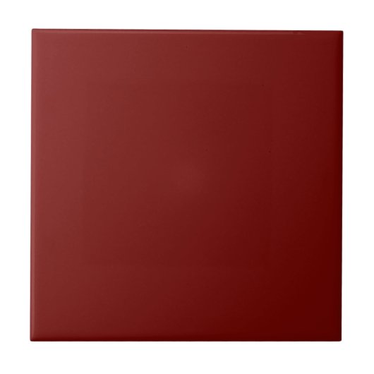 Solid Maroon Red Keramik Tile Fliese (Vorderseite)