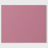 Solid Mauve Pink Geschenkpapier (Flach)
