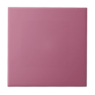 Solid Mauve Pink Keramik Tile Fliese