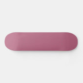 Solid Mauve Pink Skateboard (Horizontal)