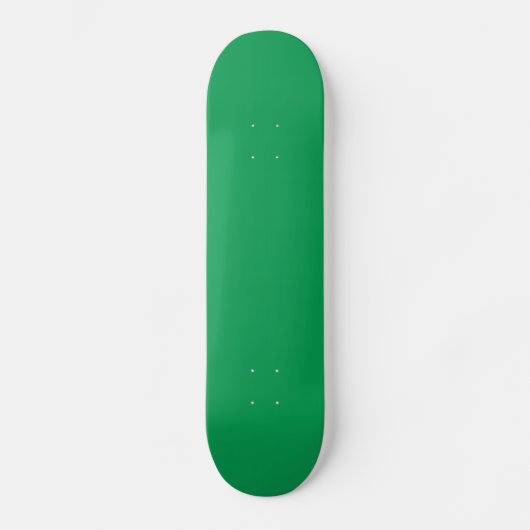 Solid Medium Green Skateboard (Vorderseite)