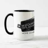 Solid, "mehr Cowbell trommelnd!" Tasse (Links)
