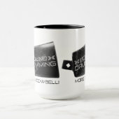 Solid, "mehr Cowbell trommelnd!" Tasse (Zentrum)