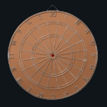 Solid Milk Chocolate Brown Dartscheibe<br><div class="desc">Solid color milk chocolate brown design.</div>